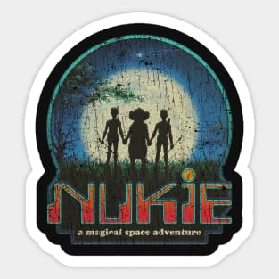 Nukie Magical Space Adventure 1987 Sticker